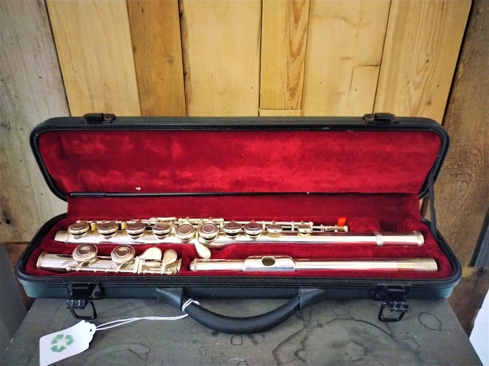 Simba Student Flute With Case- Silver Plated
