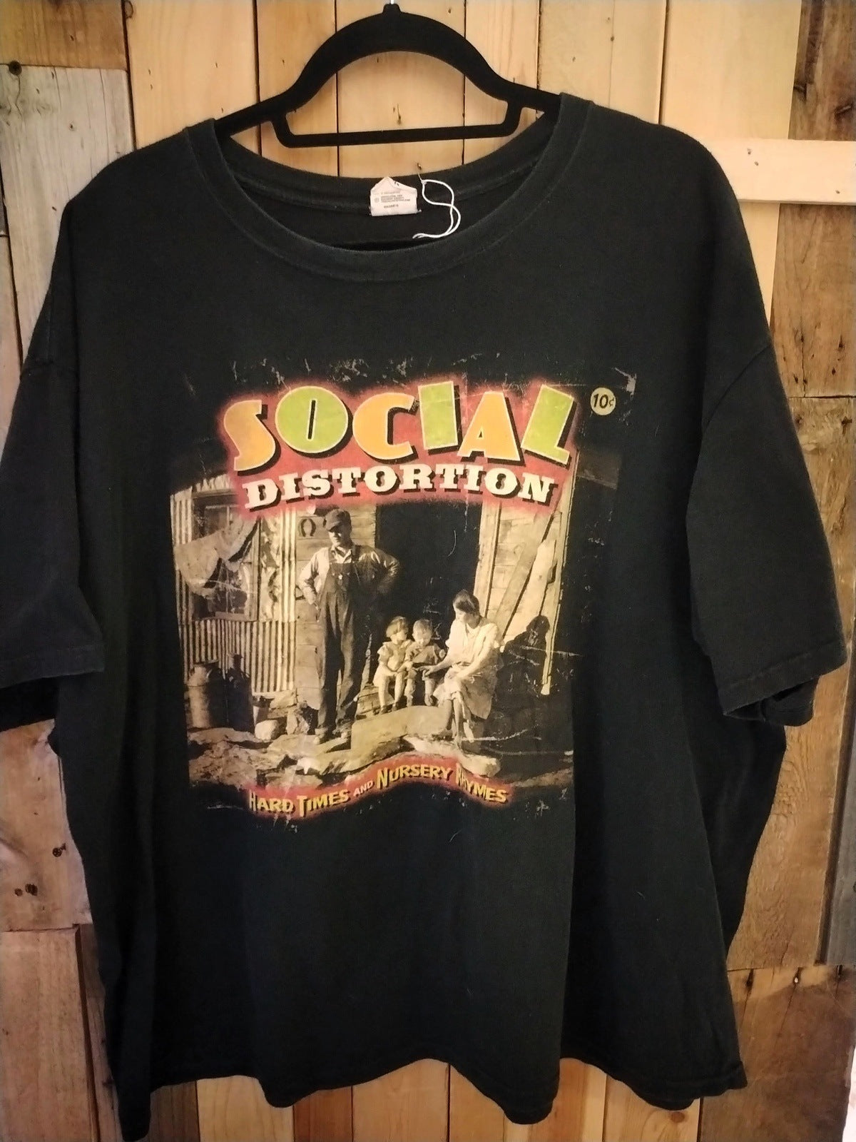 Social Distortion Hard Times and Nursery Rhymes T Shirt Size 2X