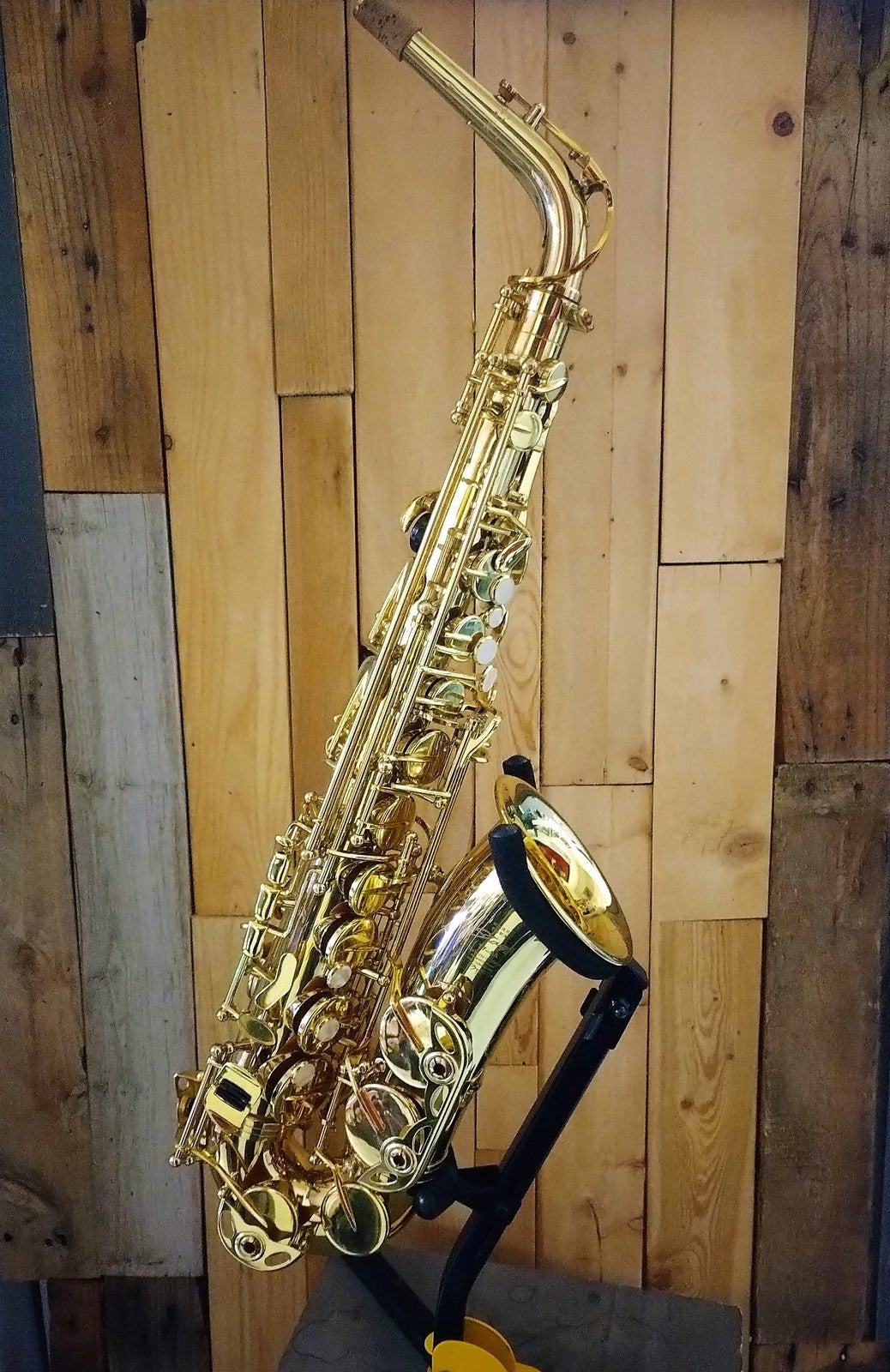 Stagg 77-SA Alto Saxophone With Case and Mouthpiece