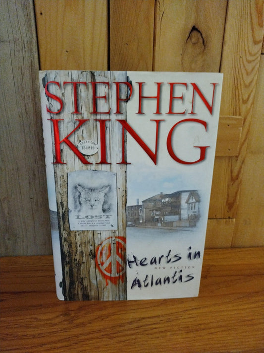 Stephen King Hearts in Atlantis Hardcover First Edition Good Condition Light Wear 13421HC