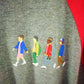 Stranger Things Official Merchandise "Abby Road" Baseball Tee Shirt Size Medium