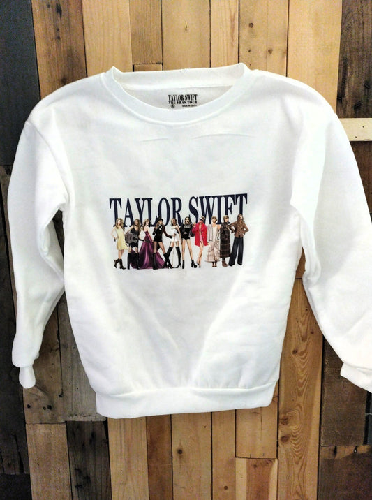 Taylor Swift Official Merchandise "The Eras Tour" Sweatshirt Size Small