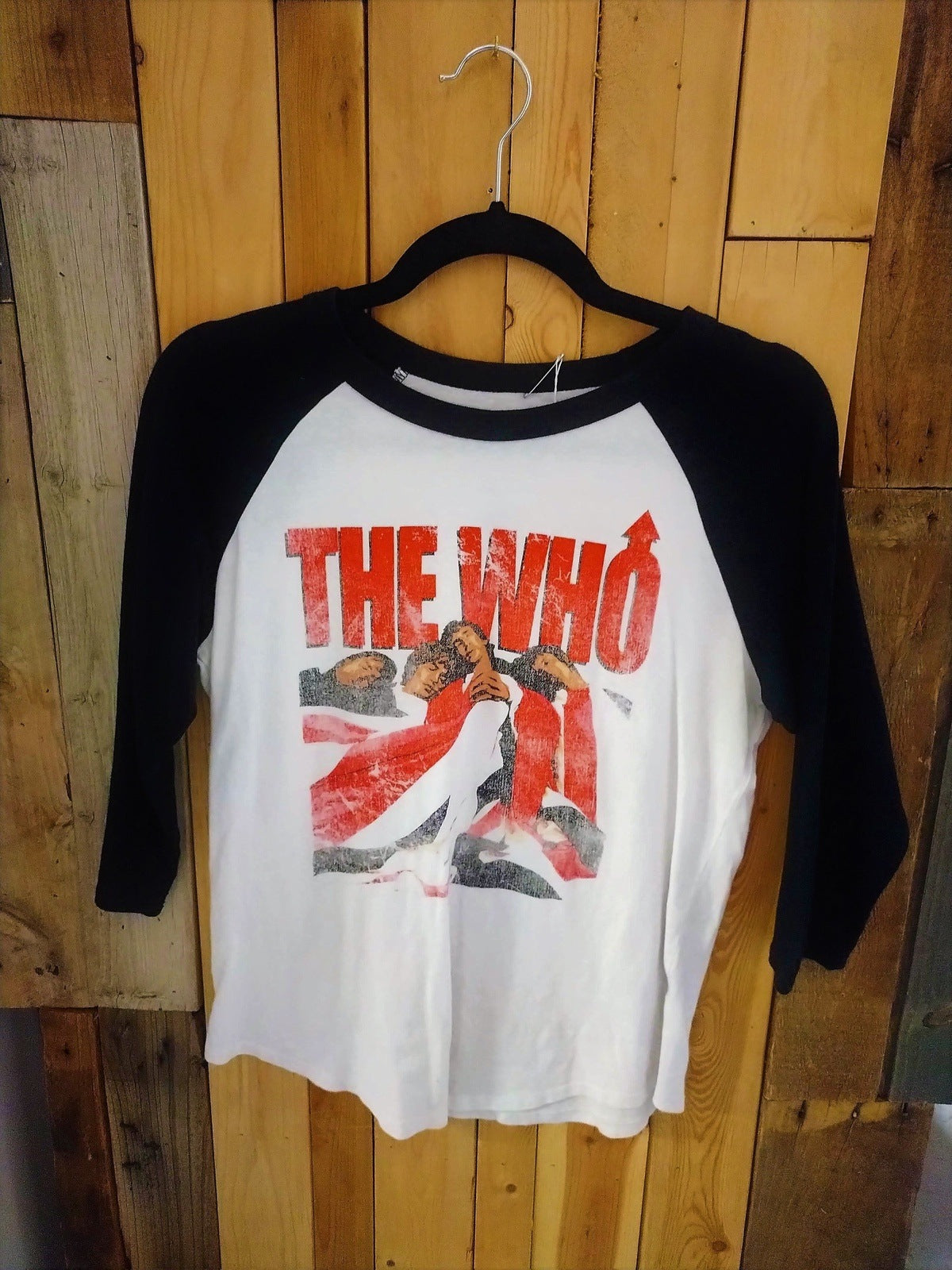 The Who Baseball Style Tee Shirt Size Small