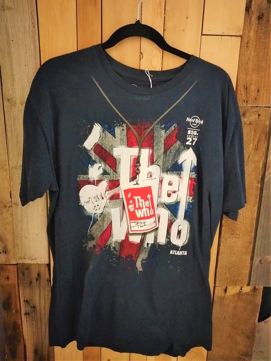 Hard Rock Cafe Atlanta "The Who" T Shirt Size Large
