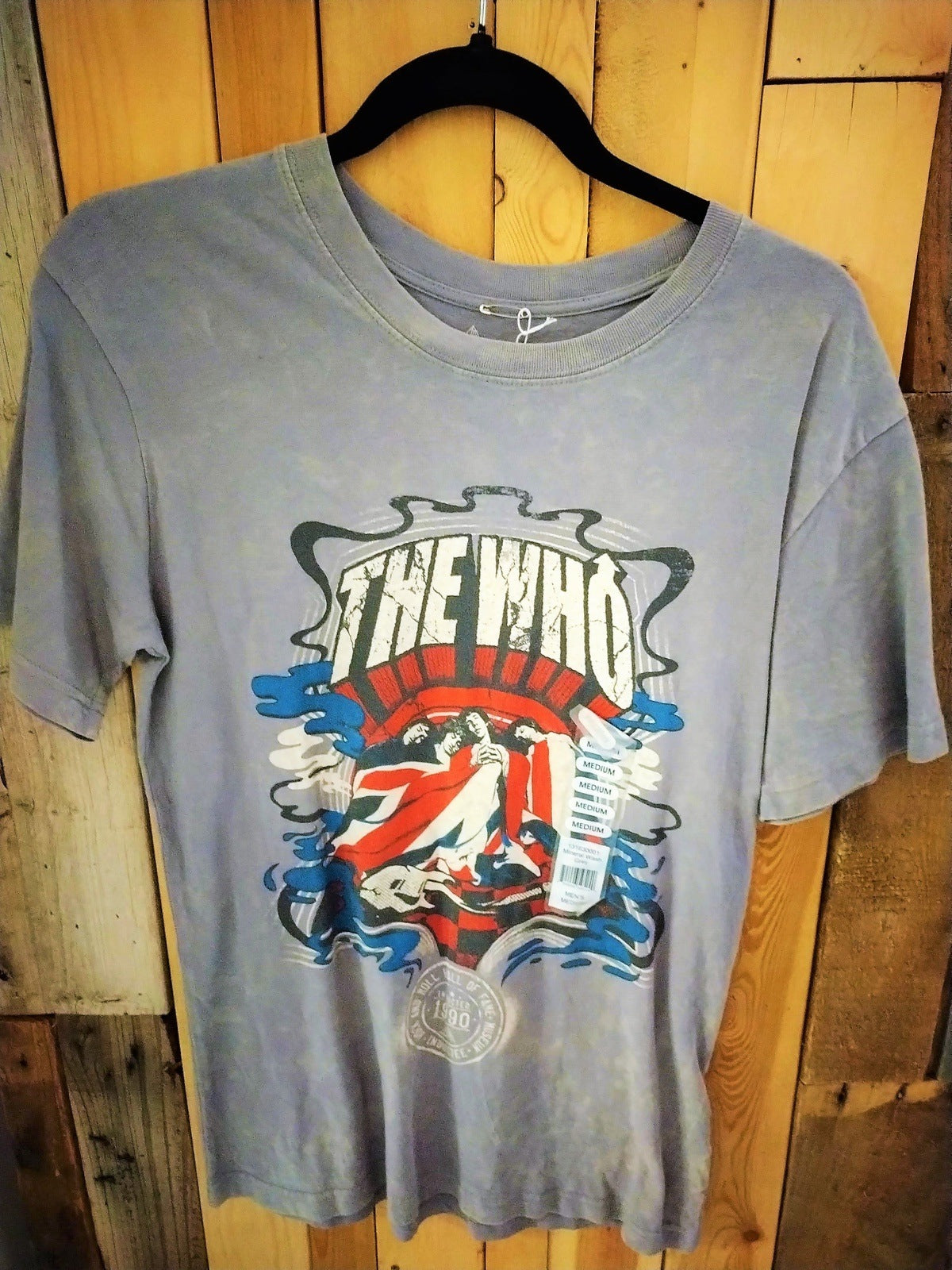 The Who "Rock and Roll Hall of Fame" Museum Official Licensed Apparel T Shirt Size Medium
