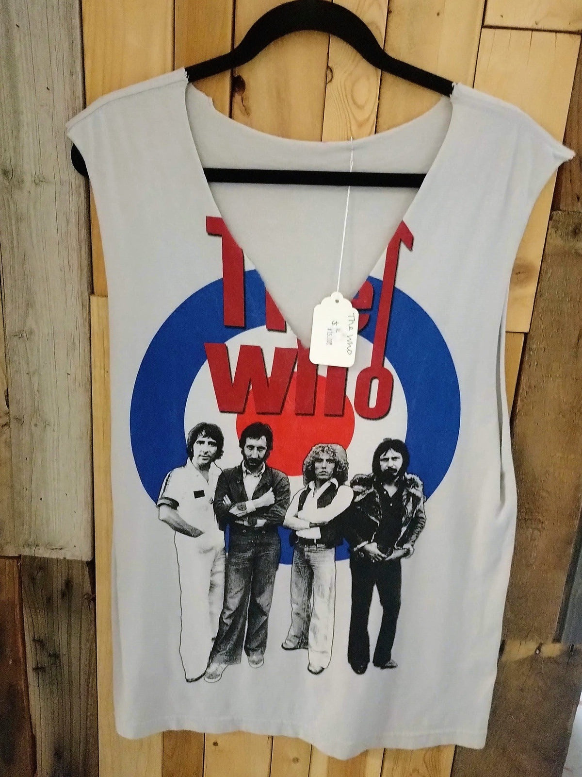 The Who T Shirt V Neck and Sleeveless Size XL
