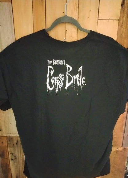 Tim Burton's "Corpse Bride" Official Merchandise T Shirt Size XL New with Tags