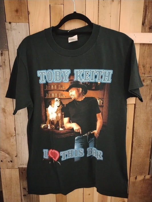 Toby Keith "I Love this Bar" T Shirt Size Medium