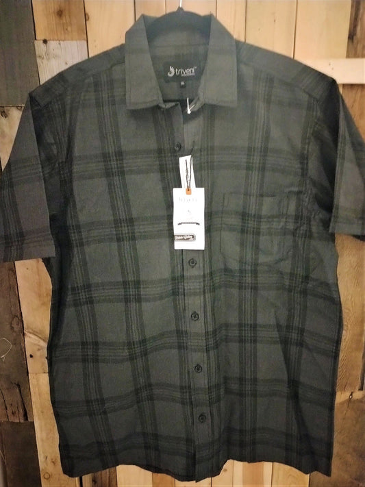 Triveni Men's Short Sleeve Shirt Size XL New With Tags