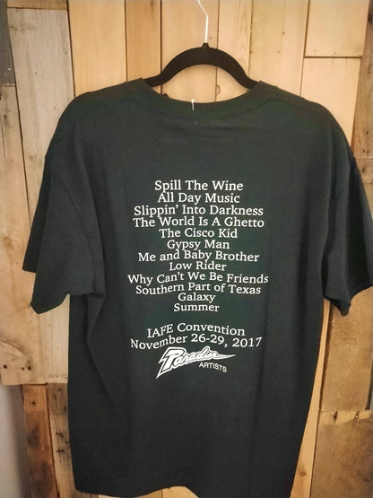 War T Shirt From Show November 2017 Size Large