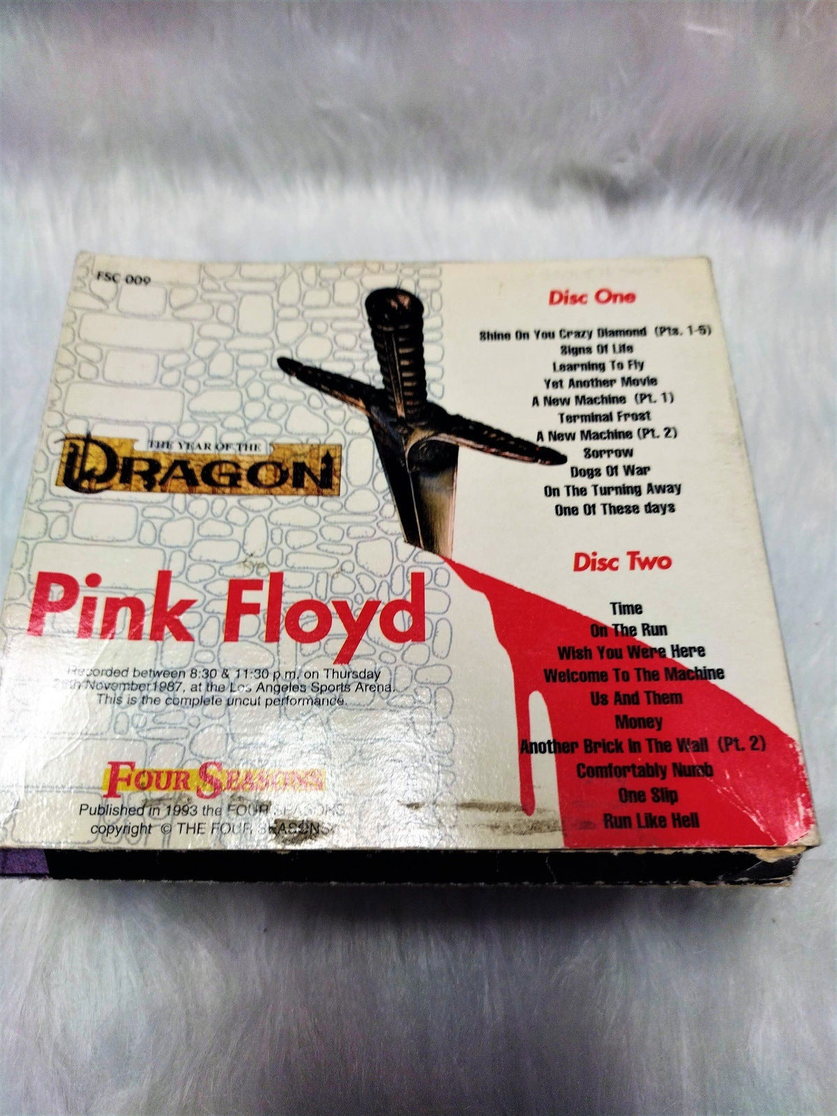Pink Floyd The Year of the Dragon 2 CD Box Set – Recycled Rock and Roll