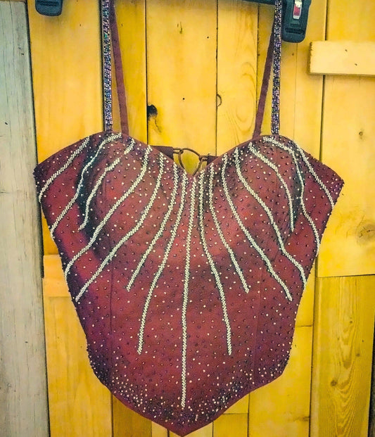 Beaded Bustier Size Small
