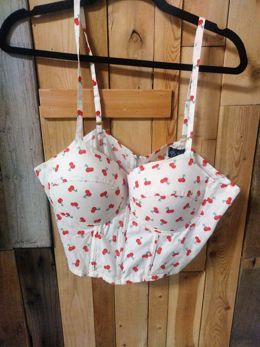 Say What Women's Size XL Cropped Bustier