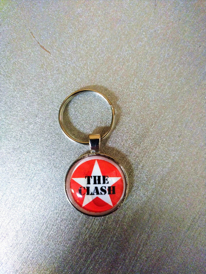 The Clash 1 Inch Keychain