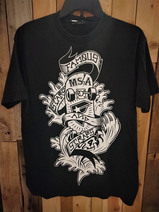 Famous Stars and Straps "MSA" T Shirt Size Medium 645145WH