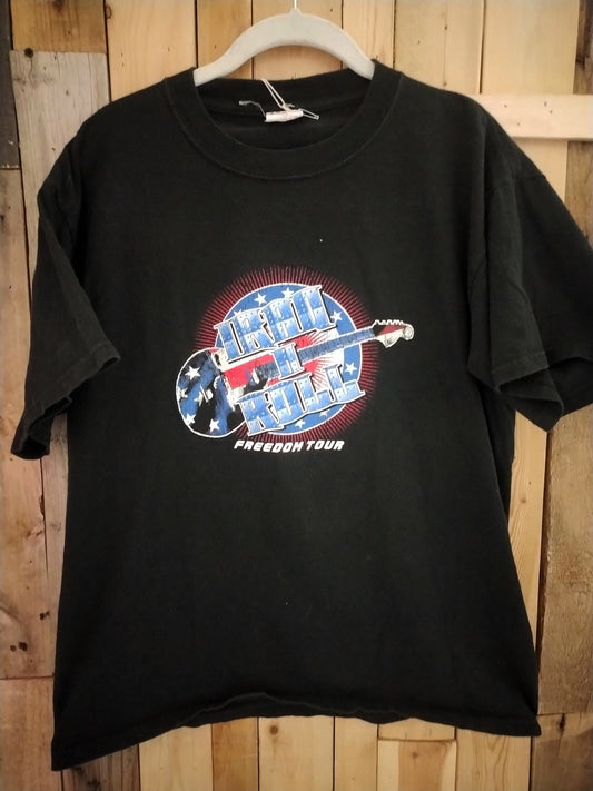 Iran N Roll Freedom Tour T Shirt Men's Size Medium