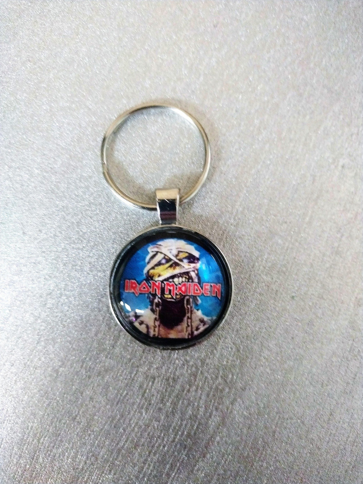 Iron Maiden 1 Inch Keychain – Recycled Rock and Roll
