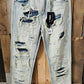 Jaded London Men's Ripped Denim Size 30 Waist New With Tags