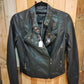 Therapy Women's Moto Jacket Vegan Leather missing 1 stud Size Medium