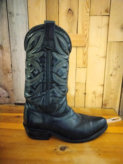 Black Unbranded Men's Western Boots Size 8D