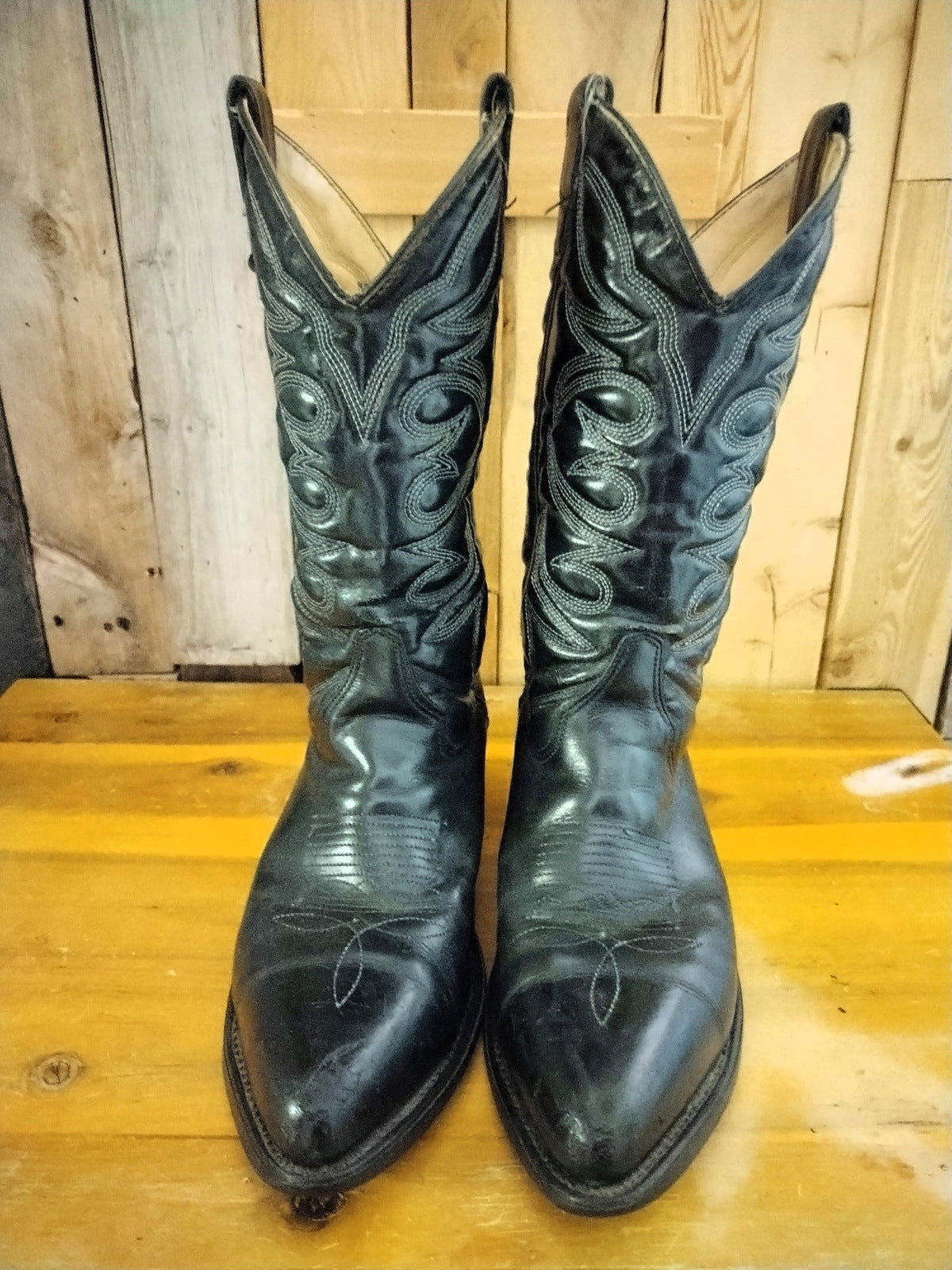 Black Unbranded Men's Western Boots Size 8D