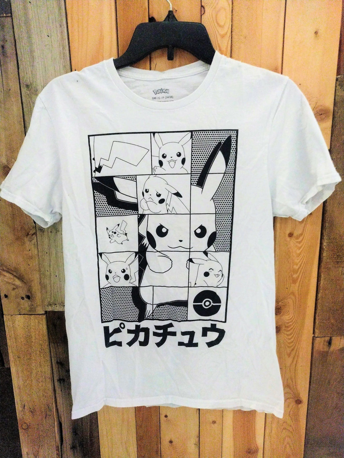 Pokemon Official Merchandise Women's T Shirt Size Small 141951WH