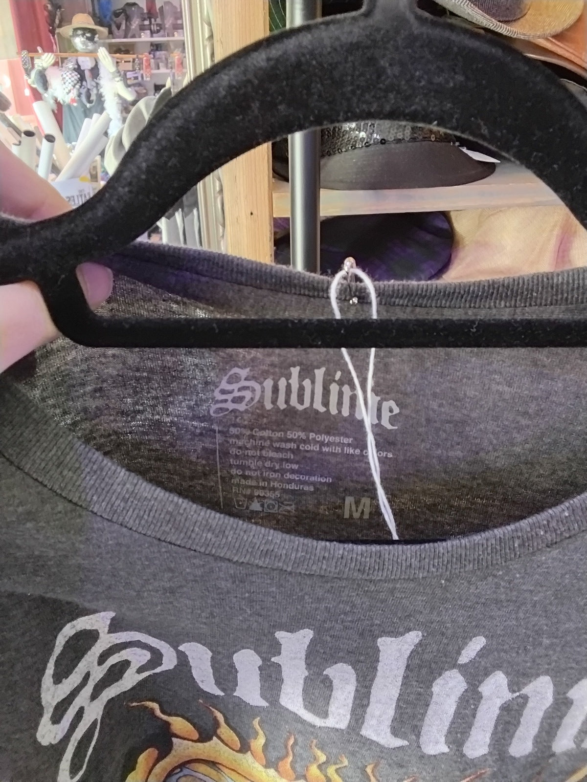 Sublime Long Beach, CA Sun Graphic T-Shirt Gray M
