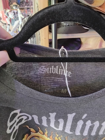 Sublime Long Beach, CA Sun Graphic T-Shirt Gray M