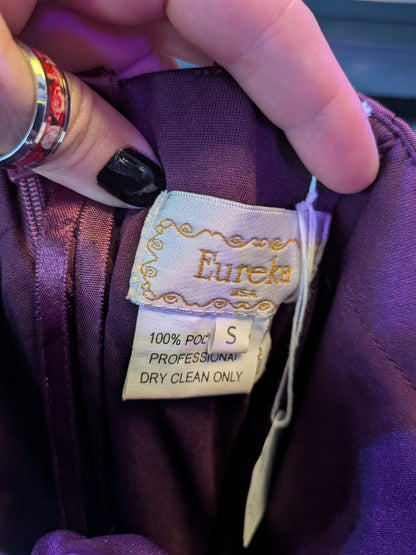 Eureka USA Small Purple Strapless Dress