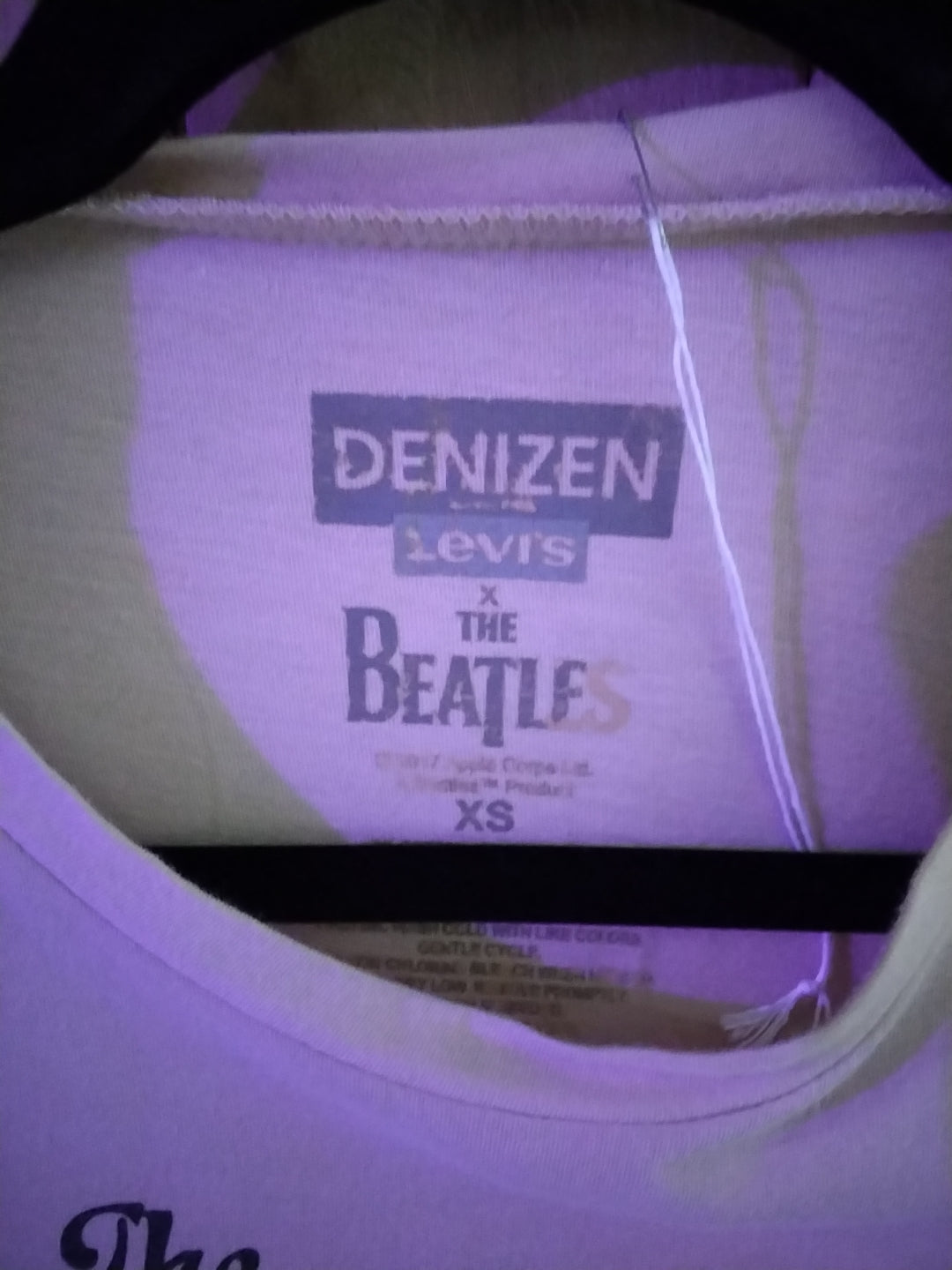 The Beatles Denizen Cut Up T-shirt Size XS