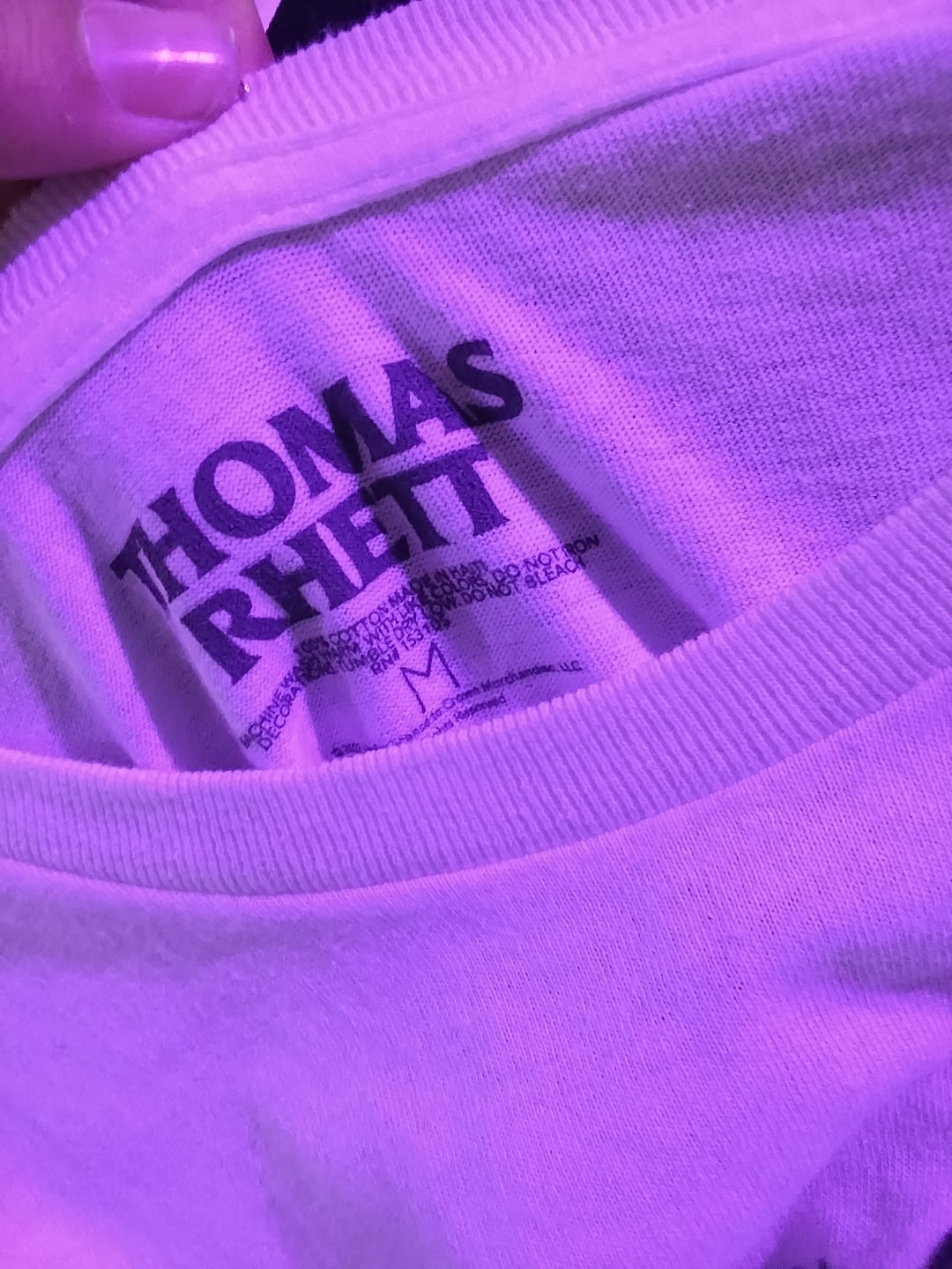 Thomas Rhett White Tee