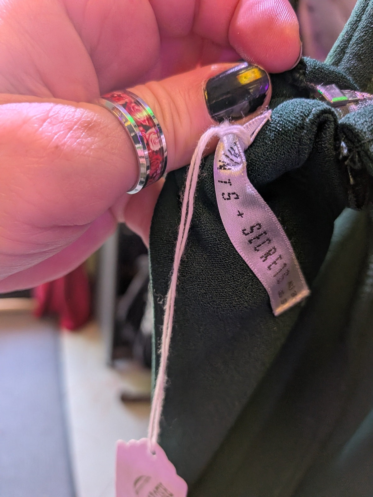 Saints + Secrets Small Green Mermaid Style Dress