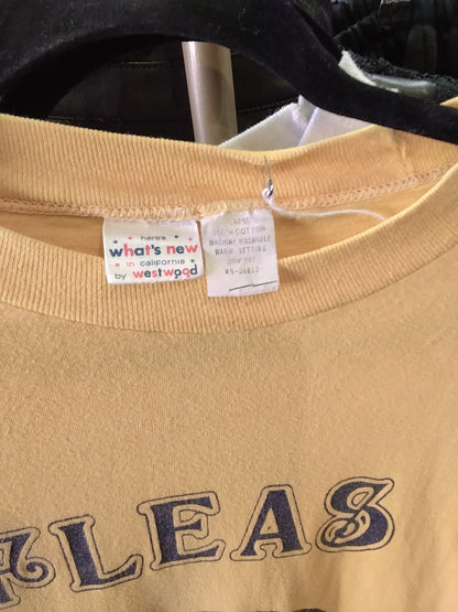 Vintage Here's What's New in California Yellow Tshirt