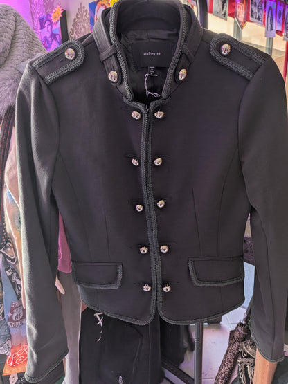 Audrey 3+1 medium Black Goth Jacket
