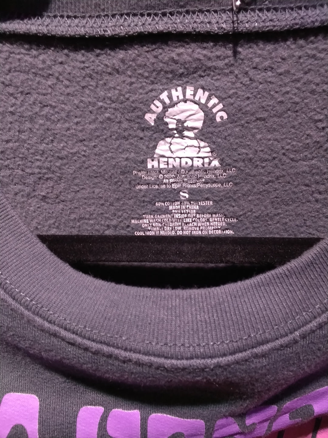Jimi Hendrix sweatshirt