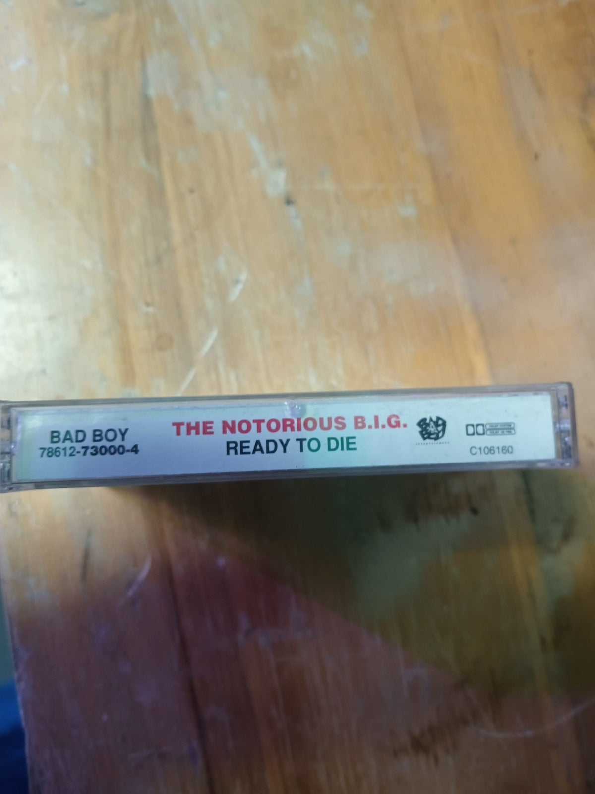 The Notorious B.I.G. Ready to Die Cassette Tape Rare!