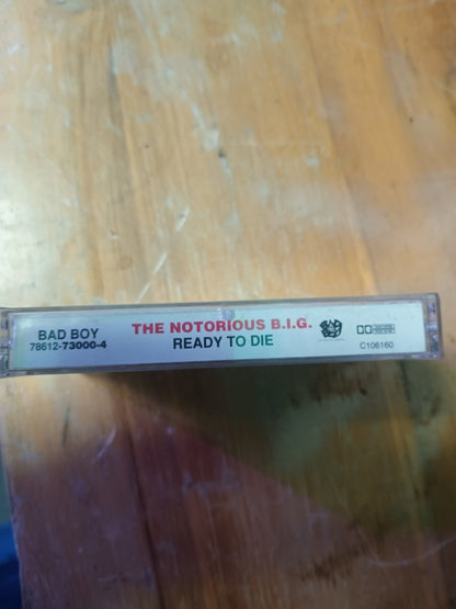 The Notorious B.I.G. Ready to Die Cassette Tape Rare!