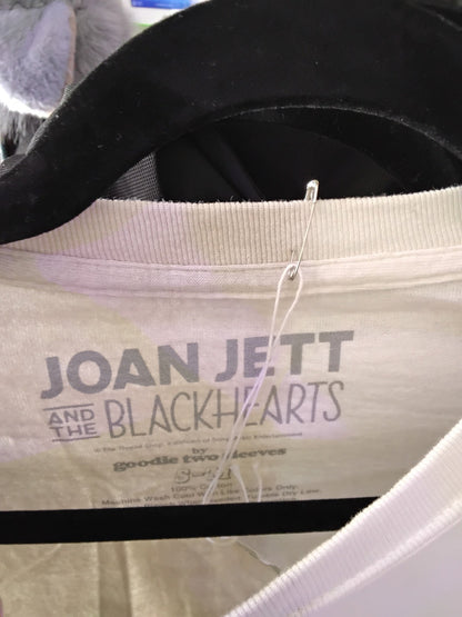 Joan Jett and the Blackhearts Graphic Band T-Shirt Beige S/M