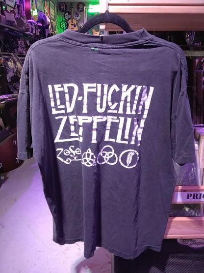 Led Zeppelin vintage tshirt has small holes