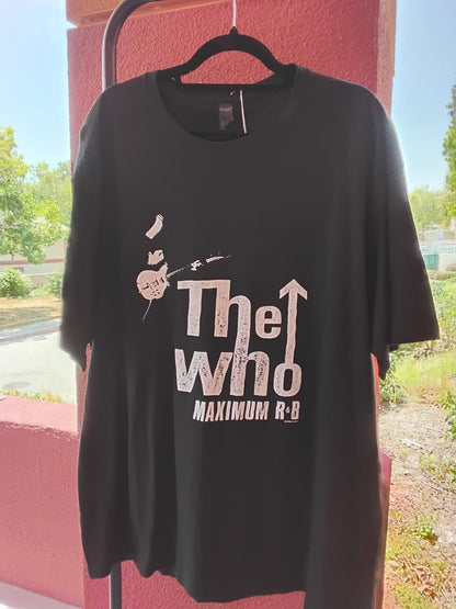 The Who Maximum R&B Band T-Shirt Black 2XL