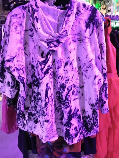 ave leisure marble hoodie
