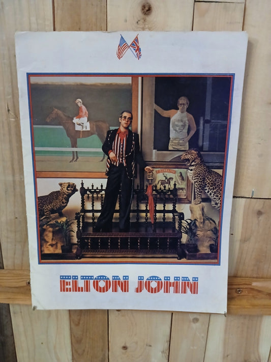 Elton John 1974 Tour Official Program Book