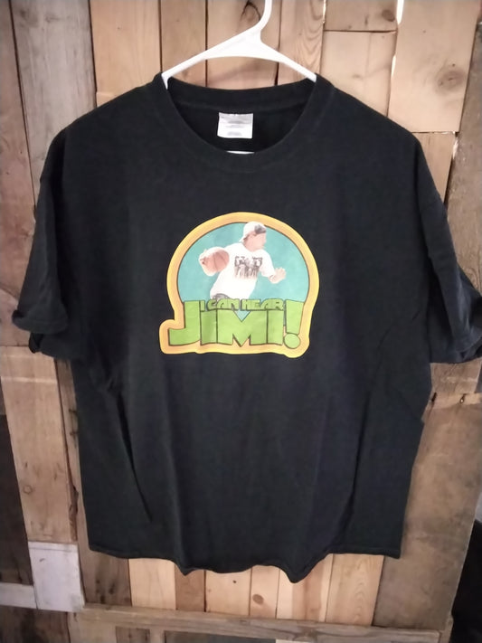 White Man Can't Jump I can hear Jimi T-Shirt size XL