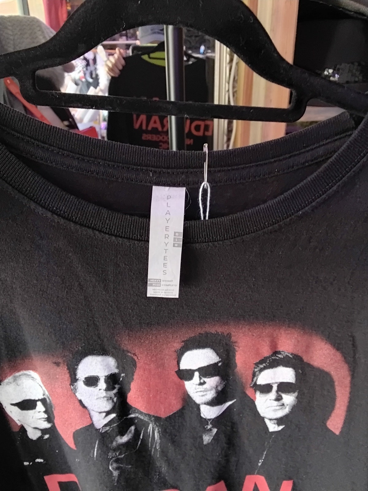 Duran Duran "Live at the Hollywood Bowl" Band T-Shirt Black L