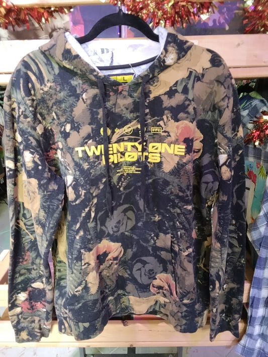 21 Pilots Camo Hoodie large