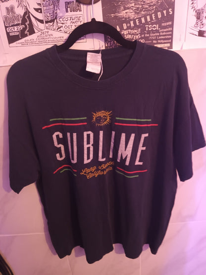 Sublime LBC XL Black Y2K T-shirt