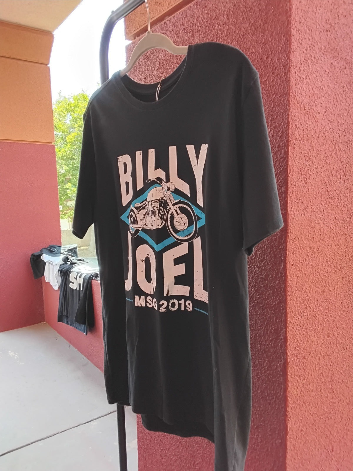 Billy Joel At The Garden MSG Concert Band T-Shirt 2019 Black XL