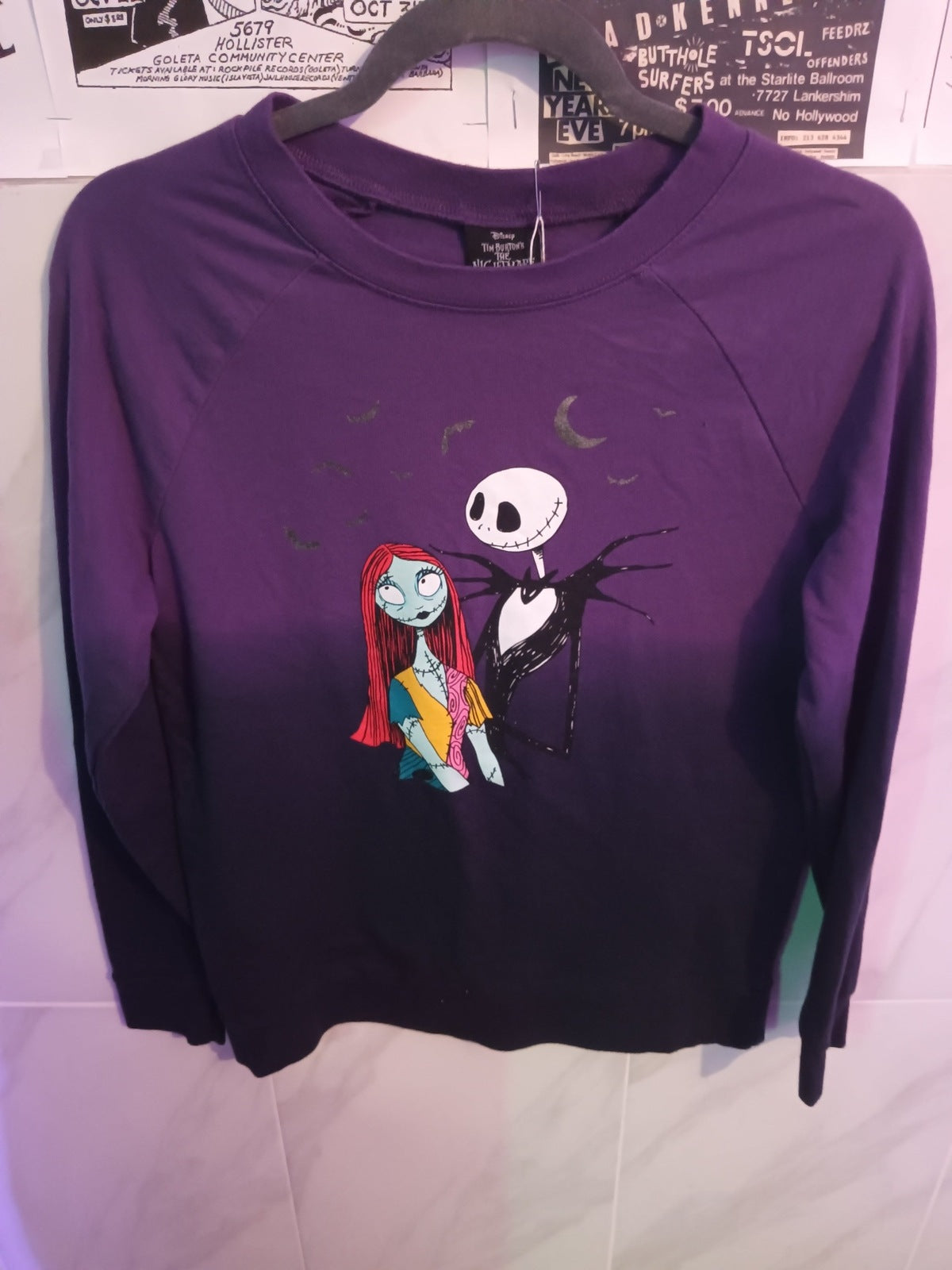 Nightmare Before Christmas small Long Sleeve shirt