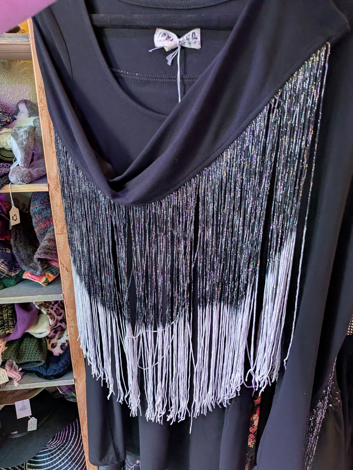 Idyllwind Small Black Fringe Dress Vampire Cowboy