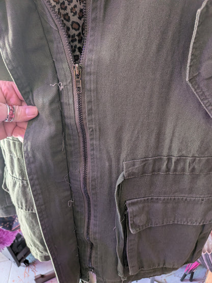 Pol Anthropologie Small Green Jacket